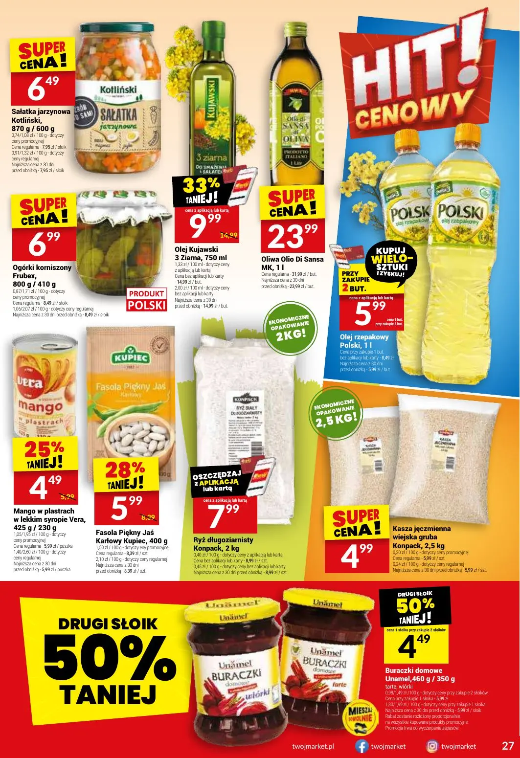 gazetka promocyjna Twój Market Zawsze po drodze! - Strona 27