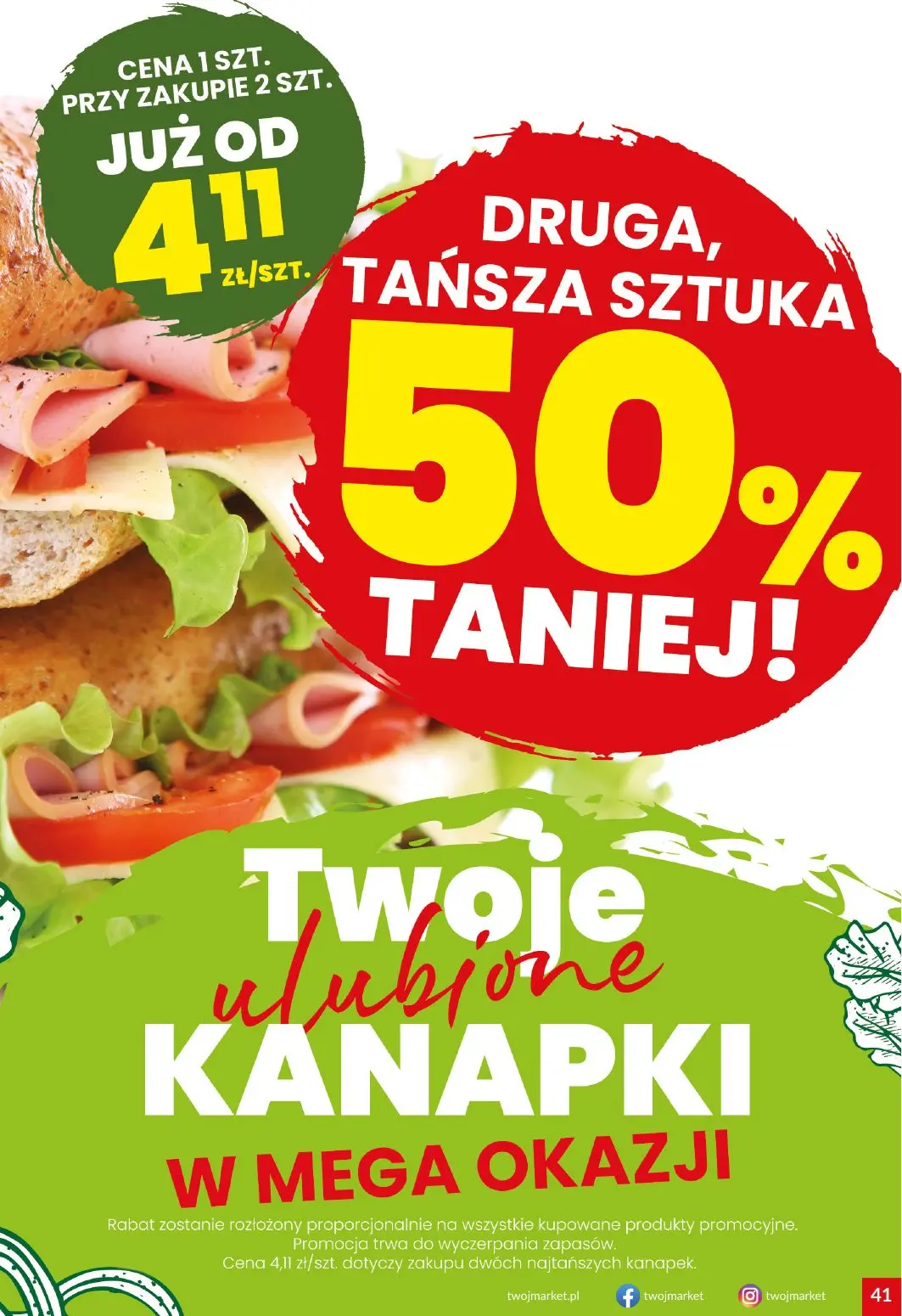 gazetka promocyjna Twój Market Zawsze po drodze! - Strona 41