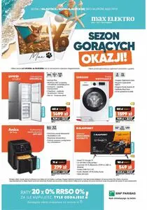 Gazetka promocyjna max ELEKTRO, ważna od 2025-07-01 do 2025-07-30.