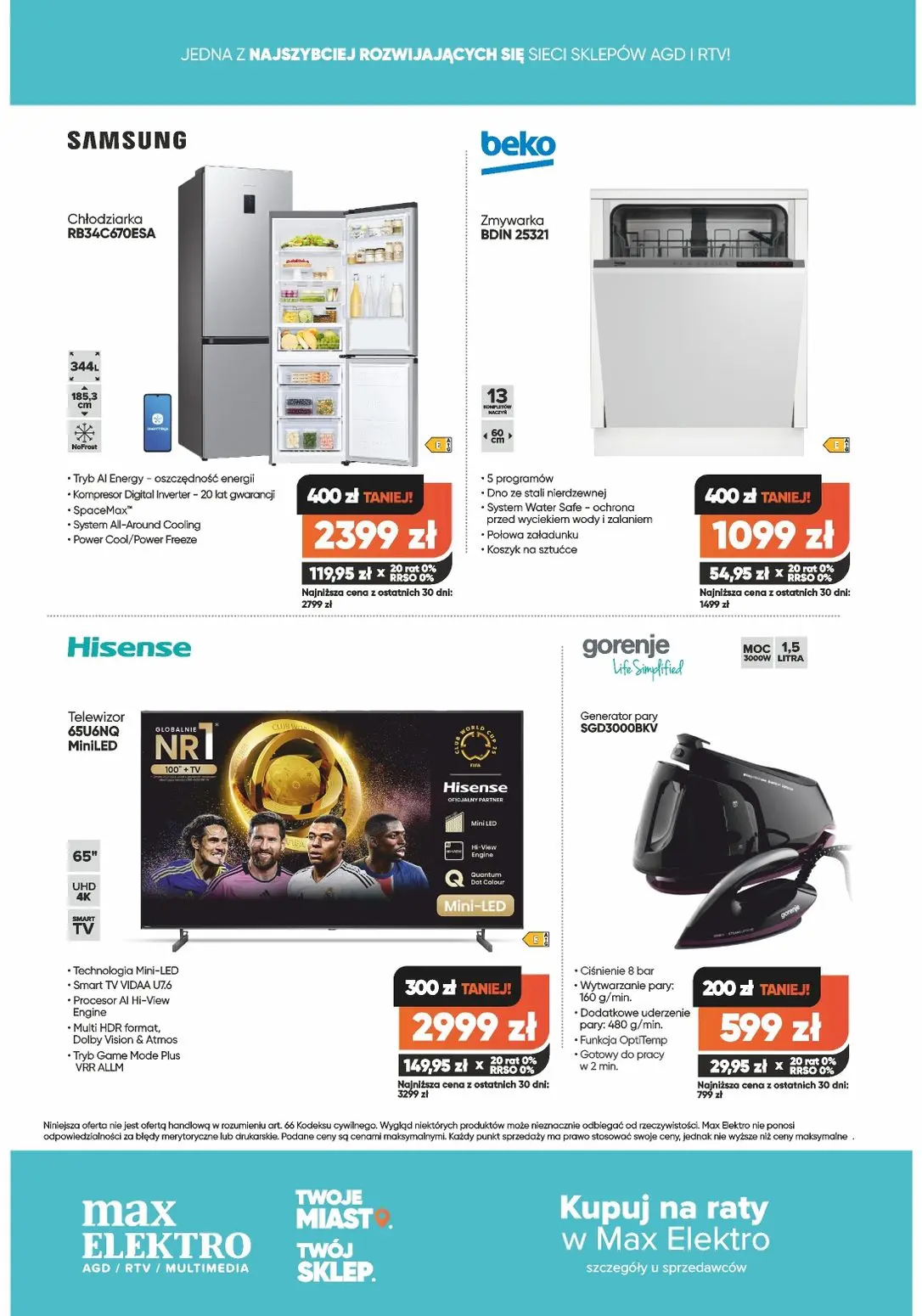 gazetka promocyjna max ELEKTRO Sezon gorących okazji - Strona 12