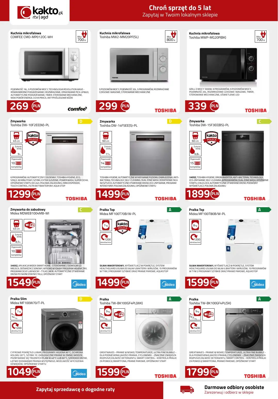 gazetka promocyjna kakto.pl Wakacyjna fala nagród! - Strona 8