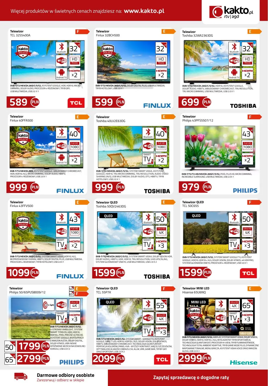 gazetka promocyjna kakto.pl Wakacyjna fala nagród! - Strona 11