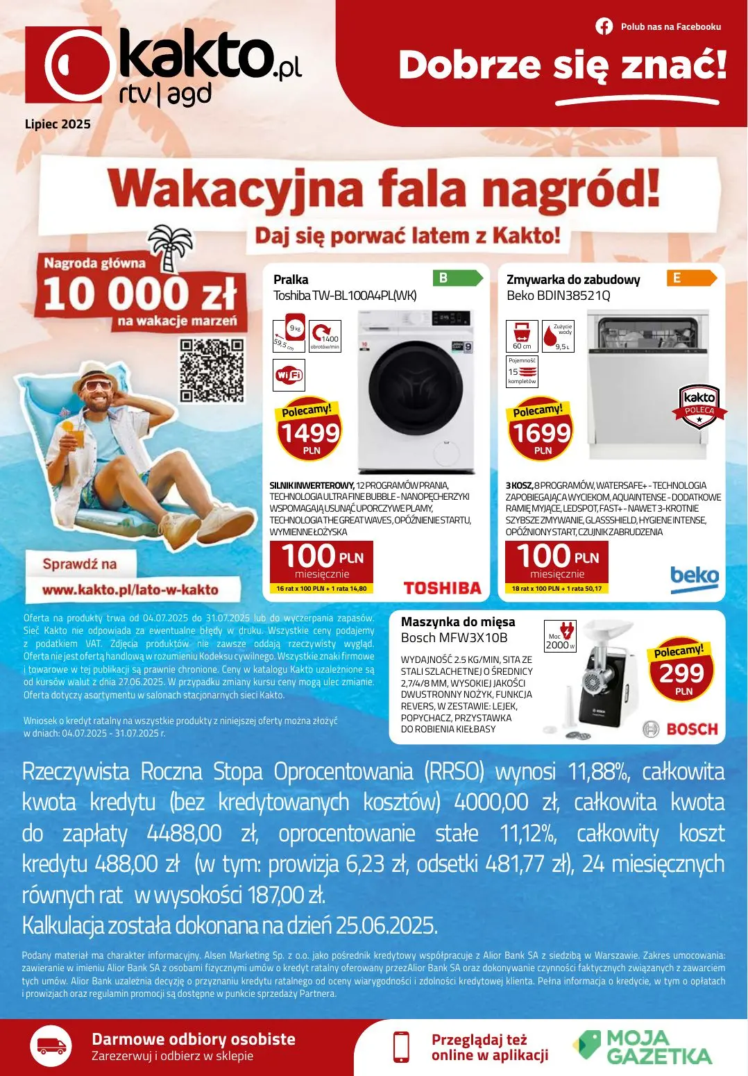 gazetka promocyjna kakto.pl Wakacyjna fala nagród! - Strona 12