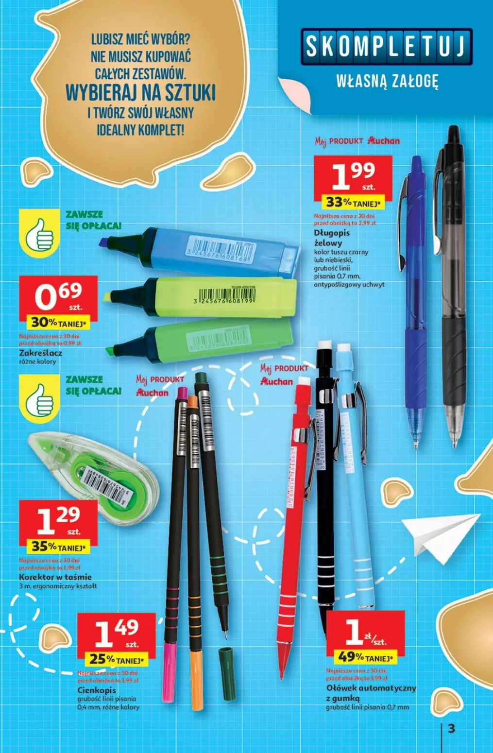 gazetka promocyjna Auchan Odlotowe ceny - Strona 3