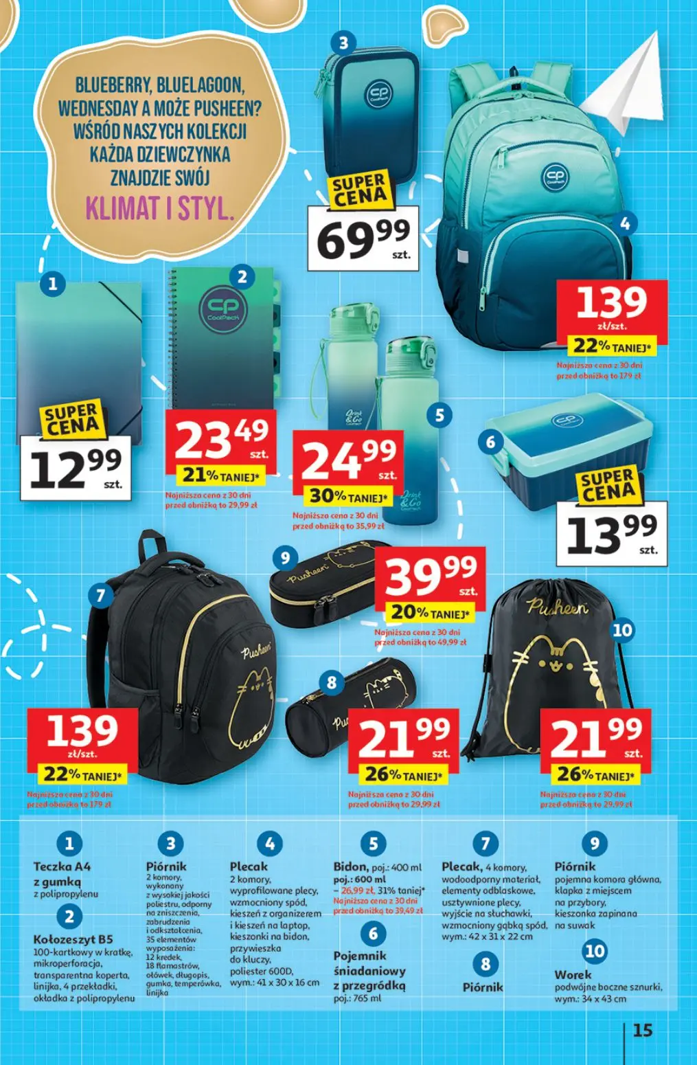 gazetka promocyjna Auchan Odlotowe ceny - Strona 15
