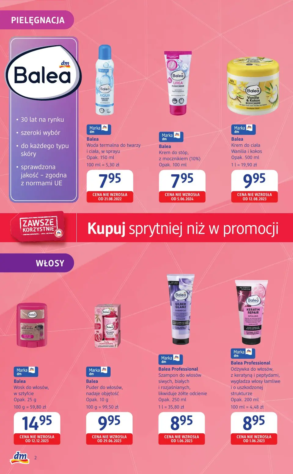 gazetka promocyjna Drogeria dm Zawsze korzystnie - Strona 2
