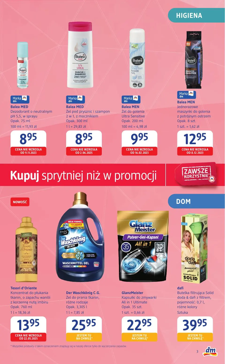 gazetka promocyjna Drogeria dm Zawsze korzystnie - Strona 3
