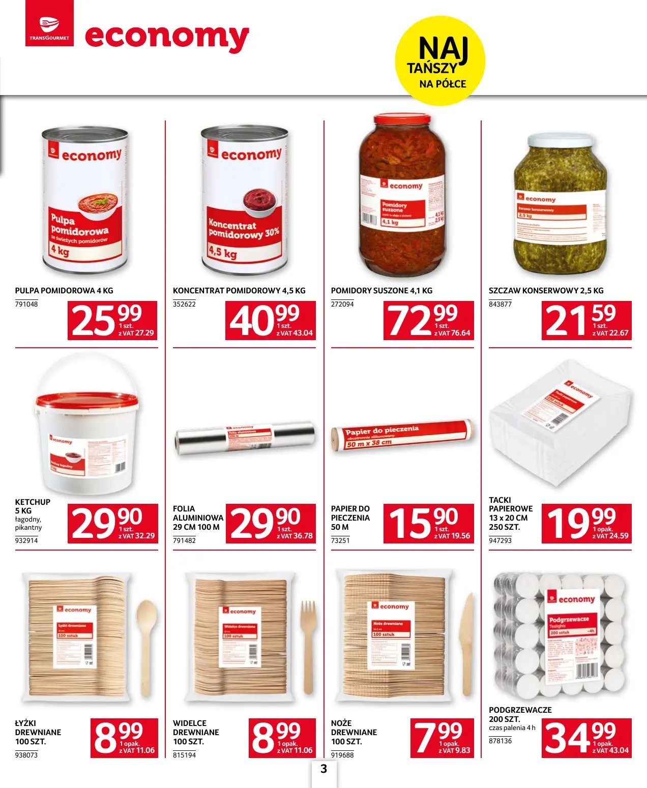 gazetka promocyjna SELGROS Oferta dla gastronomii - Strona 3