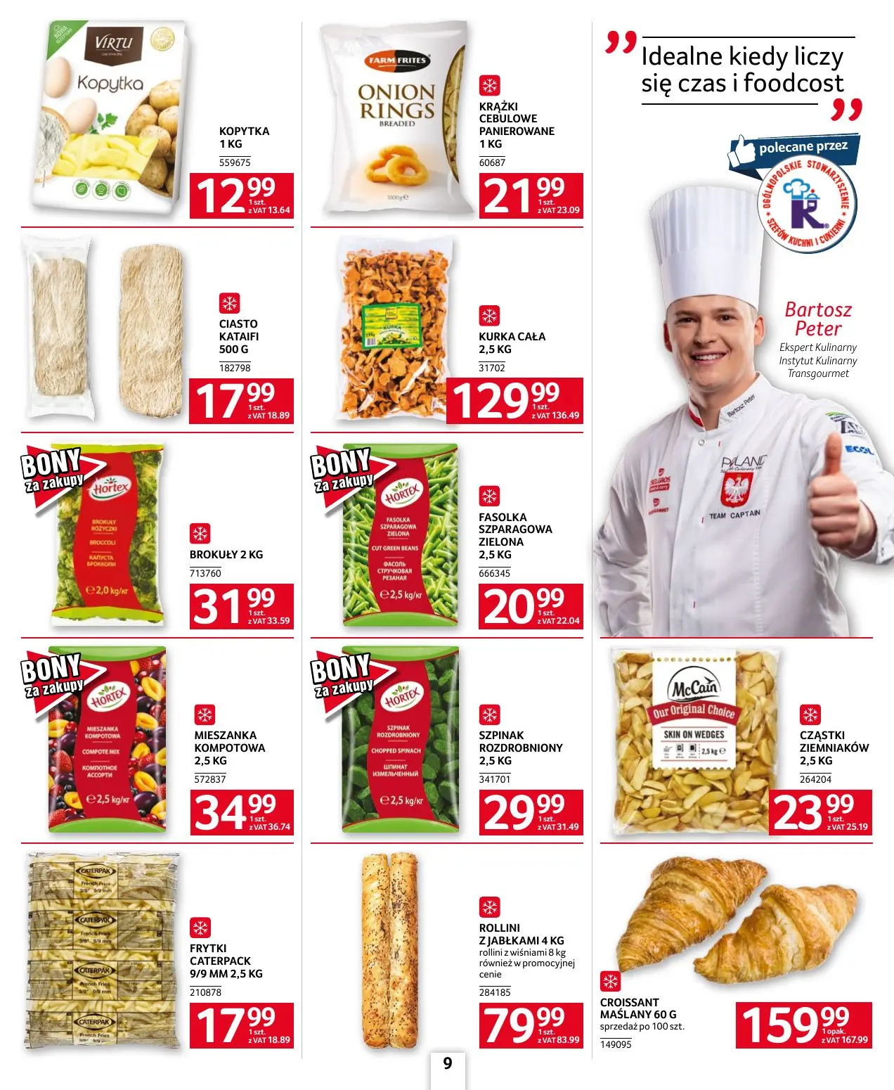 gazetka promocyjna SELGROS Oferta dla gastronomii - Strona 9