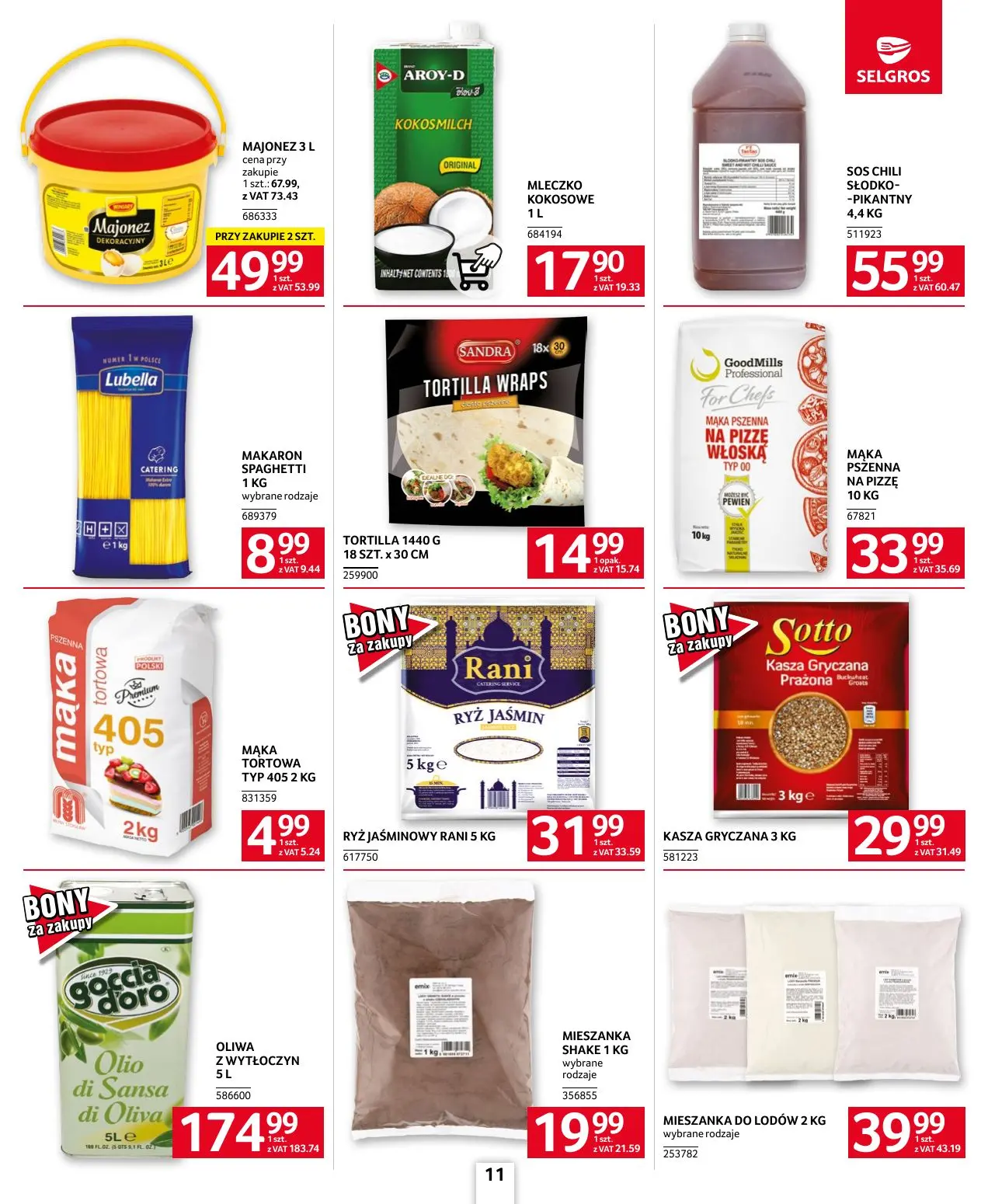 gazetka promocyjna SELGROS Oferta dla gastronomii - Strona 11
