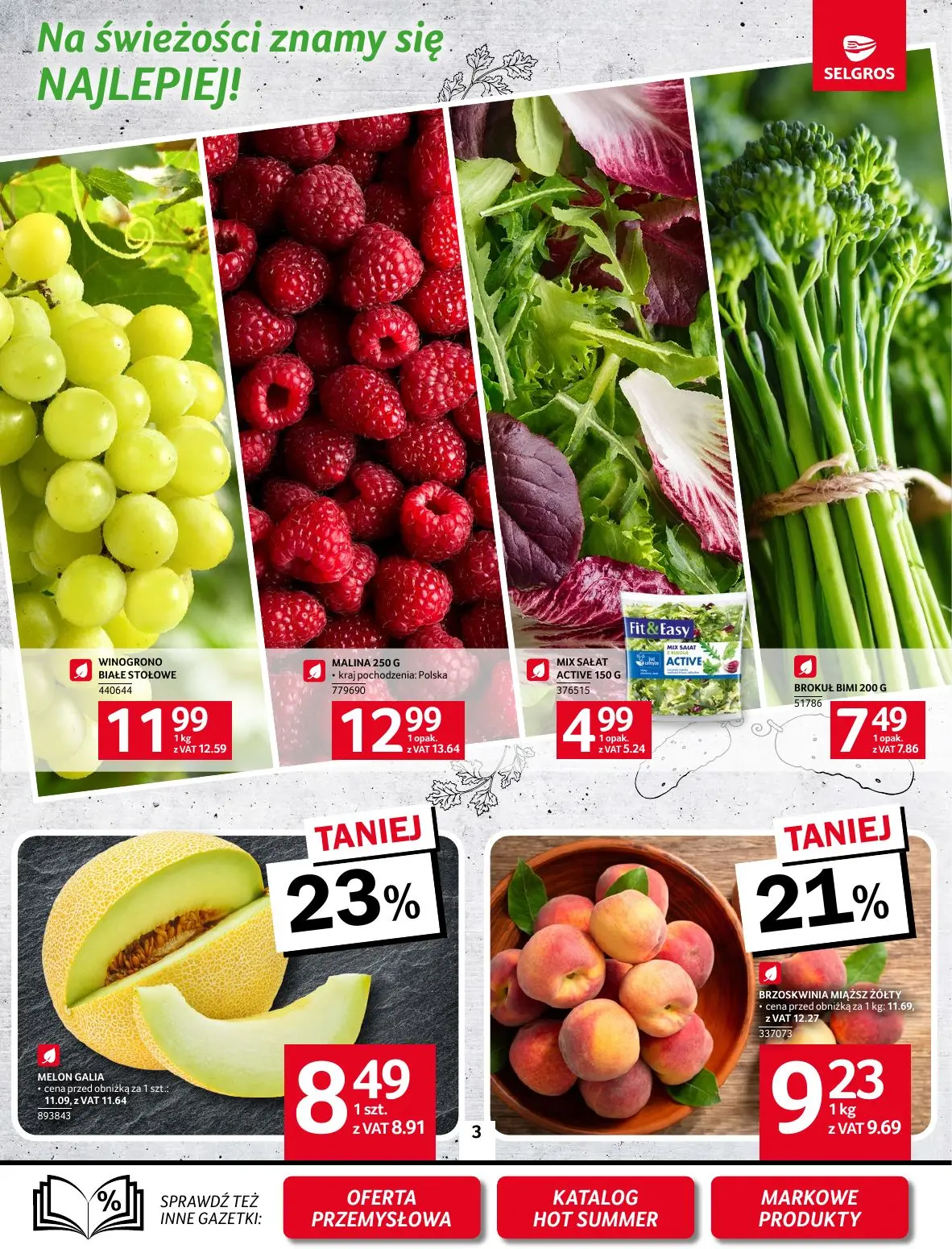 gazetka promocyjna SELGROS Oferta Spożywcza - Strona 3