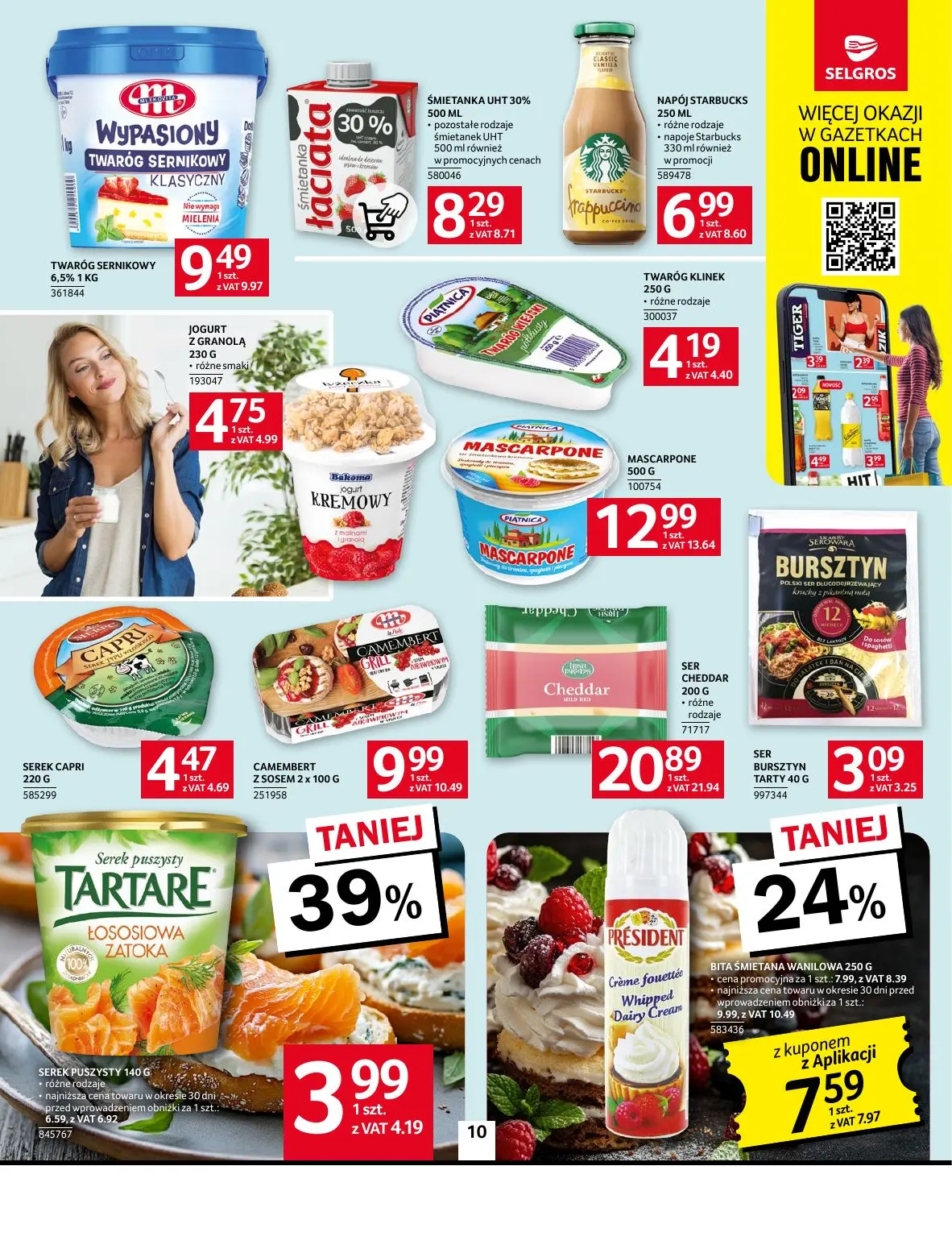 gazetka promocyjna SELGROS Oferta Spożywcza - Strona 10