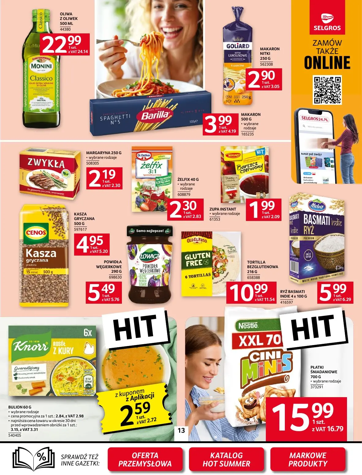 gazetka promocyjna SELGROS Oferta Spożywcza - Strona 13