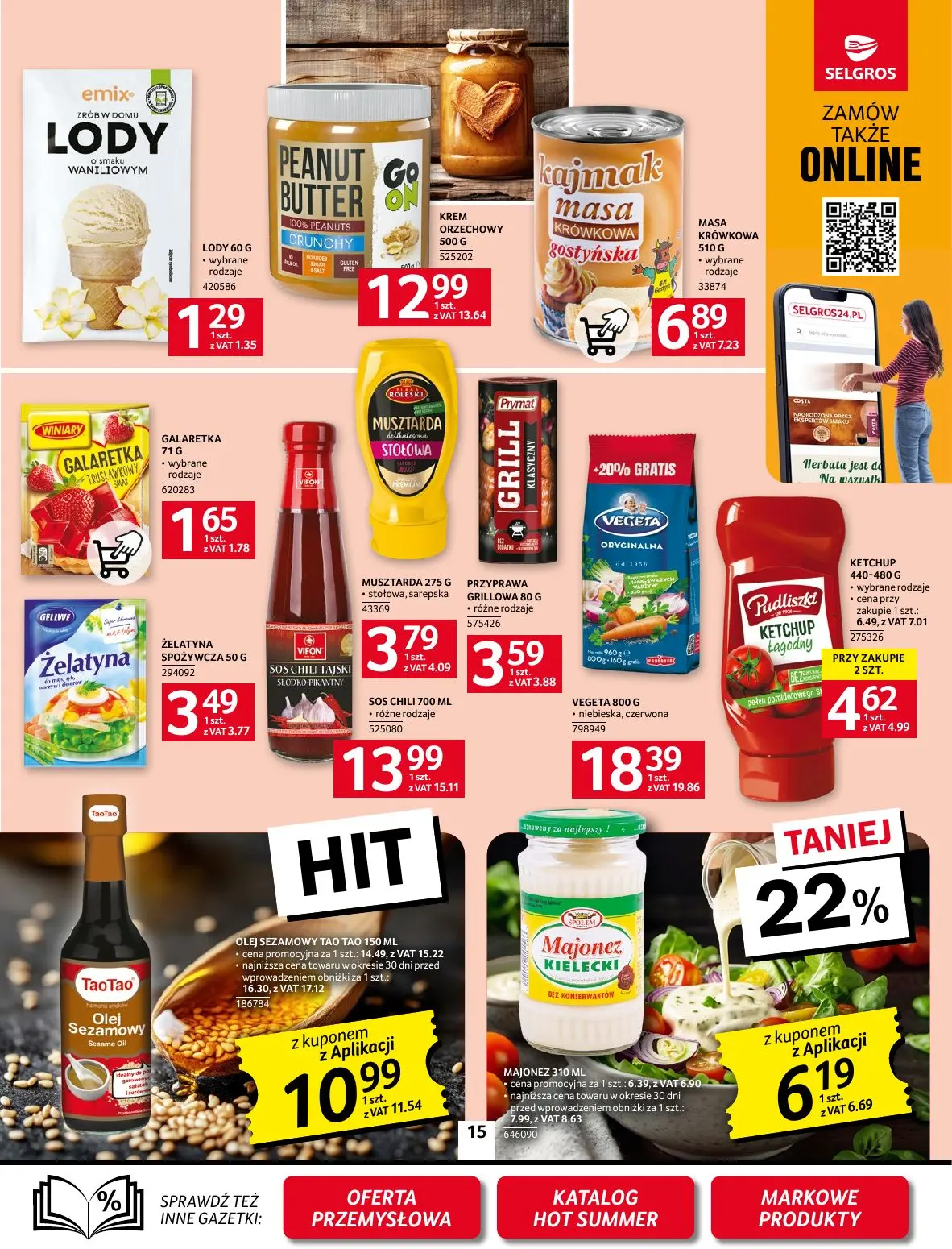 gazetka promocyjna SELGROS Oferta Spożywcza - Strona 15