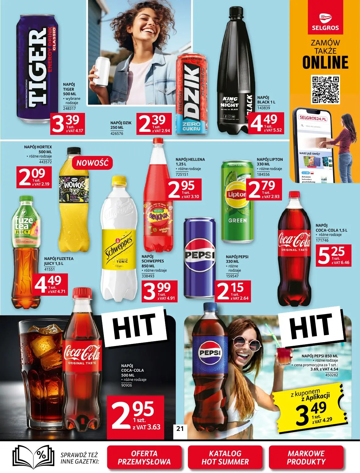 gazetka promocyjna SELGROS Oferta Spożywcza - Strona 21