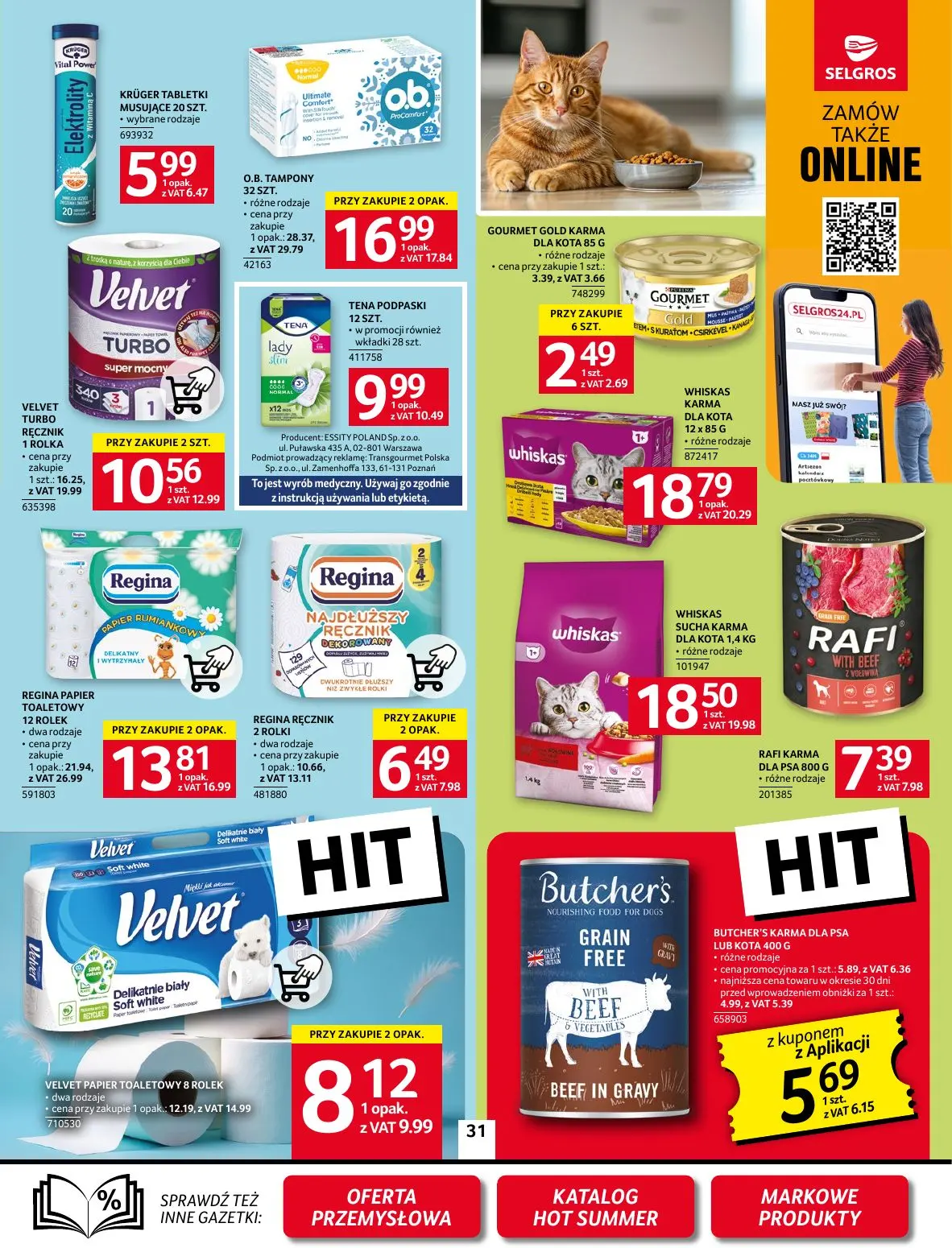 gazetka promocyjna SELGROS Oferta Spożywcza - Strona 31