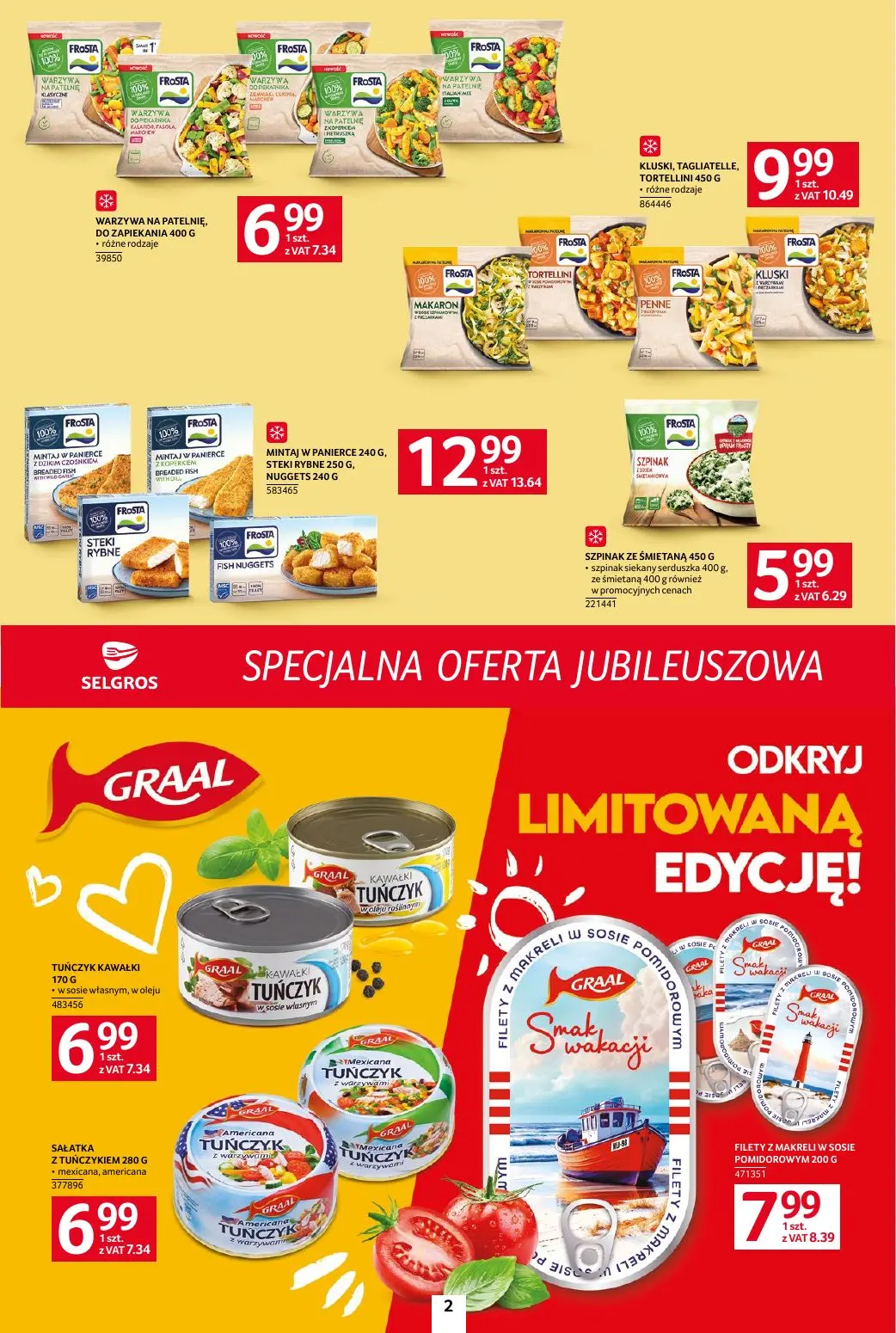 gazetka promocyjna SELGROS Specjalna Oferta Jubileuszowa - Strona 2