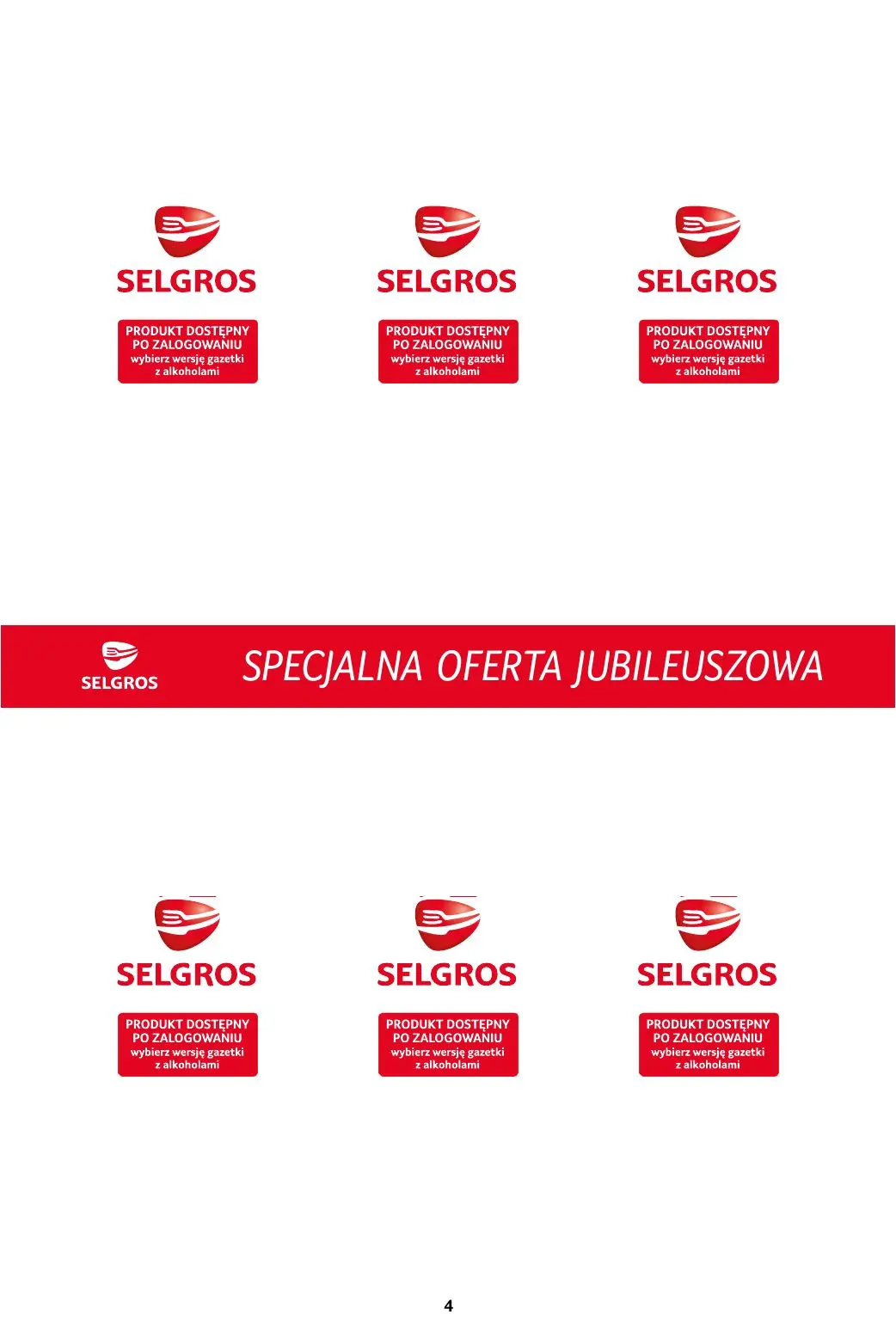 gazetka promocyjna SELGROS Specjalna Oferta Jubileuszowa - Strona 4