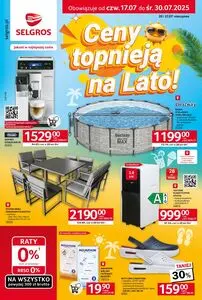 Gazetka promocyjna SELGROS, ważna od 2025-07-17 do 2025-07-30.