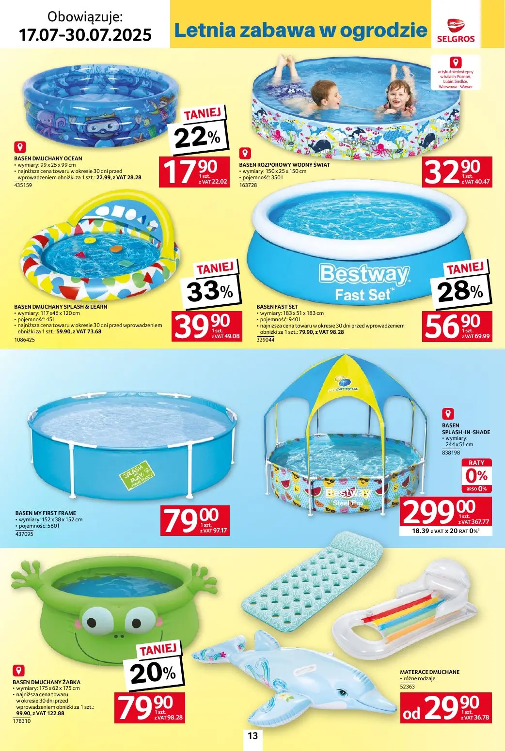 gazetka promocyjna SELGROS Katalog Hot Summer - Strona 13