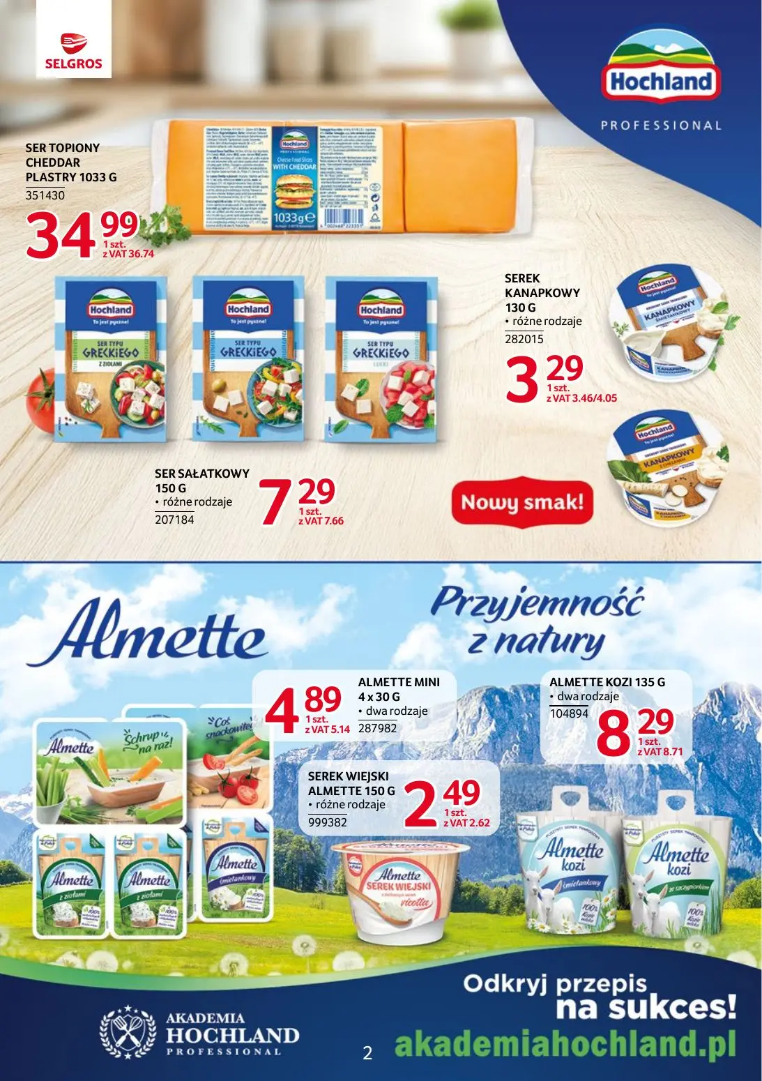 gazetka promocyjna SELGROS Markowe Produkty - Strona 2