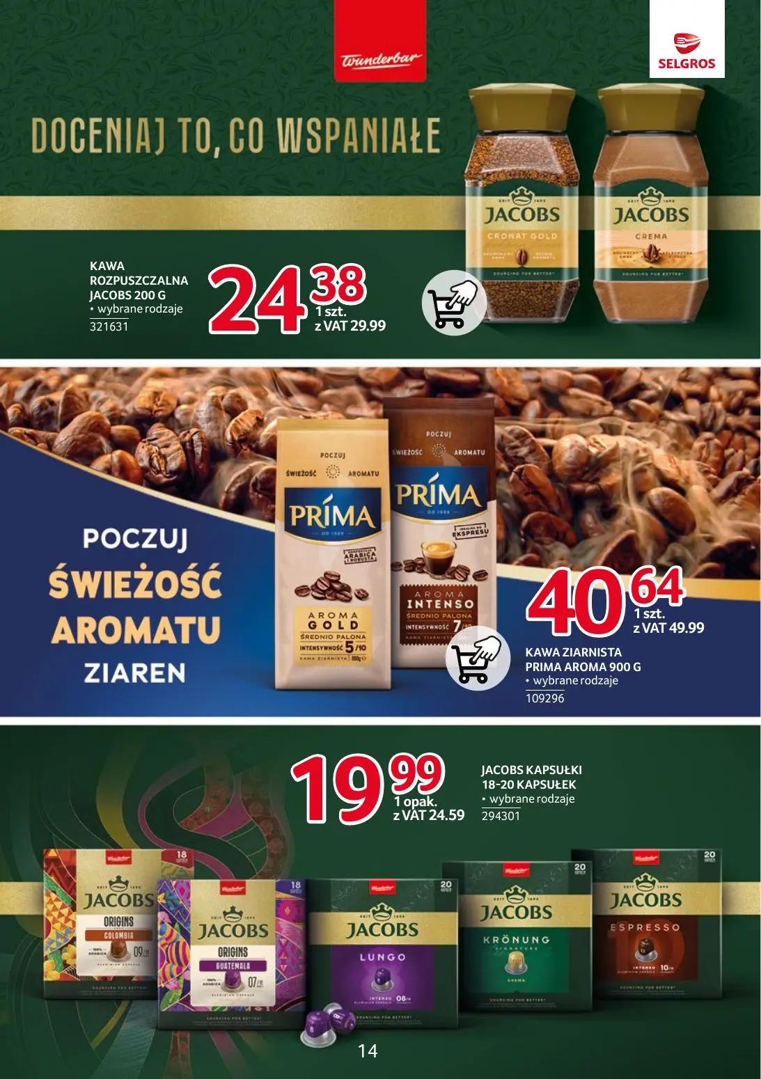 gazetka promocyjna SELGROS Markowe Produkty - Strona 14