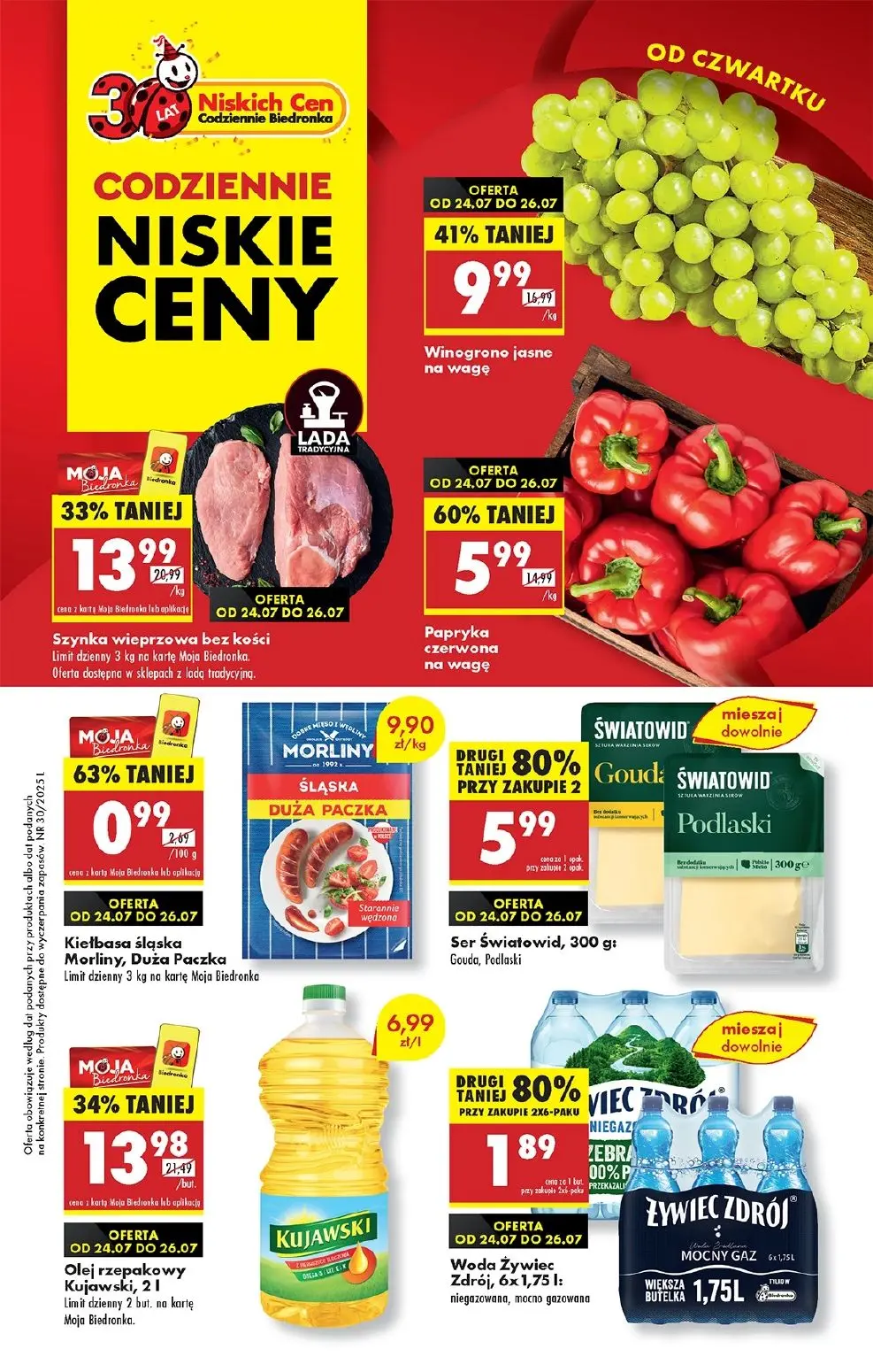 gazetka promocyjna Biedronka Od czwartku. Lada tradycyjna - Strona 1