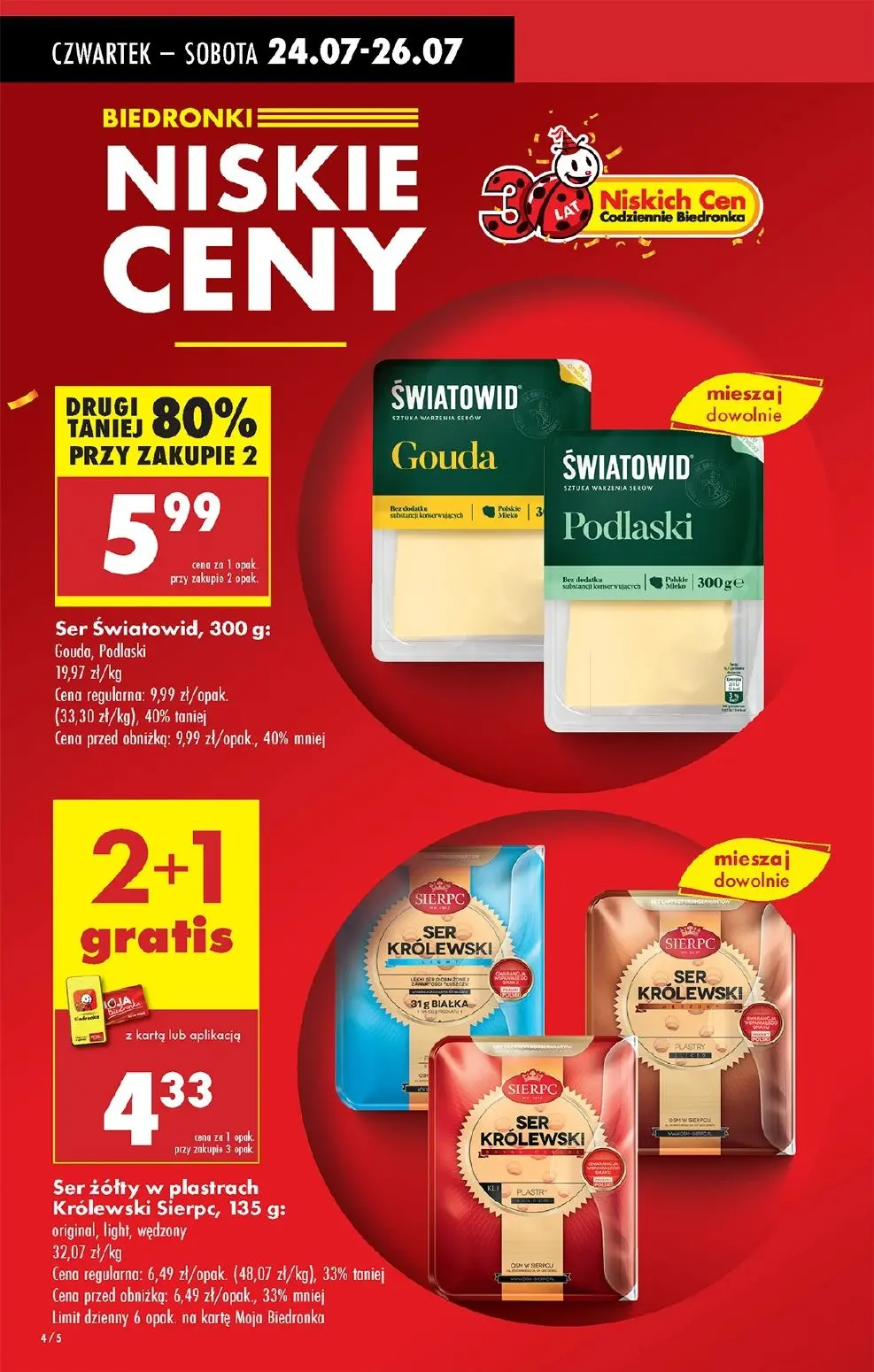 gazetka promocyjna Biedronka Od czwartku. Lada tradycyjna - Strona 6