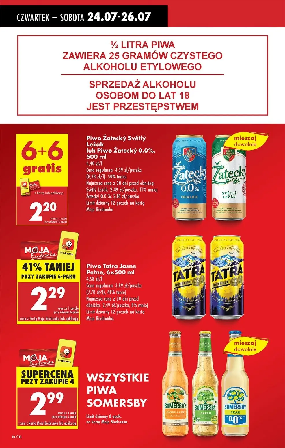 gazetka promocyjna Biedronka Od czwartku. Lada tradycyjna - Strona 12
