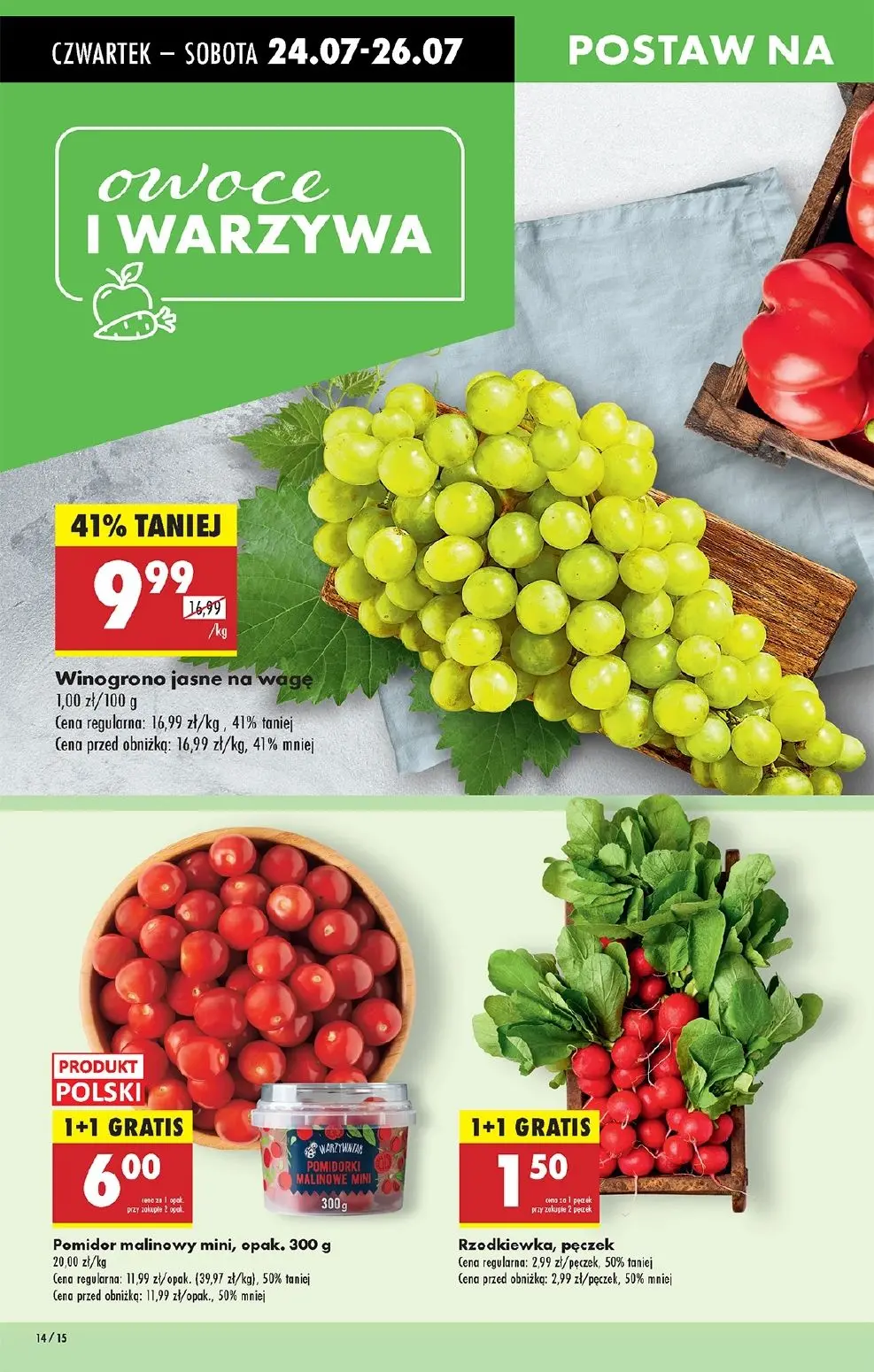 gazetka promocyjna Biedronka Od czwartku. Lada tradycyjna - Strona 18