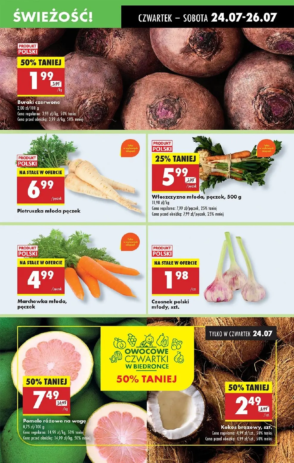 gazetka promocyjna Biedronka Od czwartku. Lada tradycyjna - Strona 23