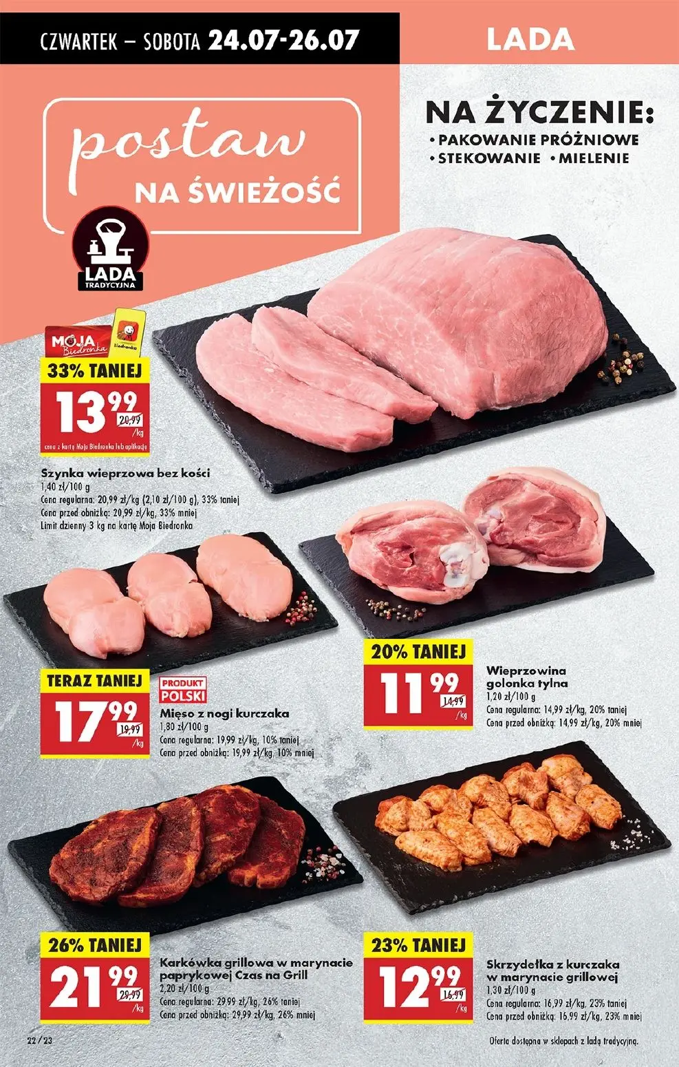 gazetka promocyjna Biedronka Od czwartku. Lada tradycyjna - Strona 30