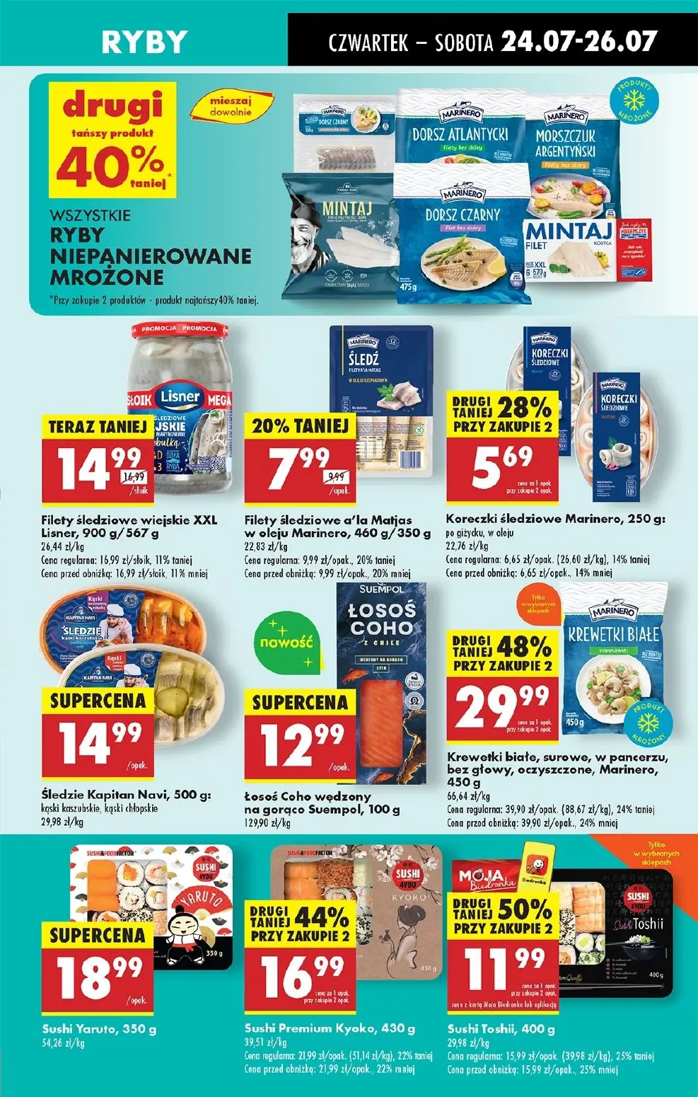 gazetka promocyjna Biedronka Od czwartku. Lada tradycyjna - Strona 35