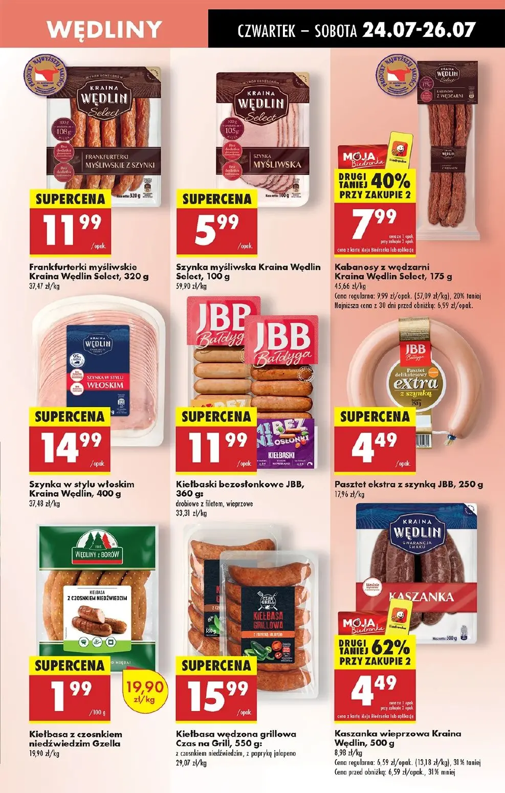 gazetka promocyjna Biedronka Od czwartku. Lada tradycyjna - Strona 39