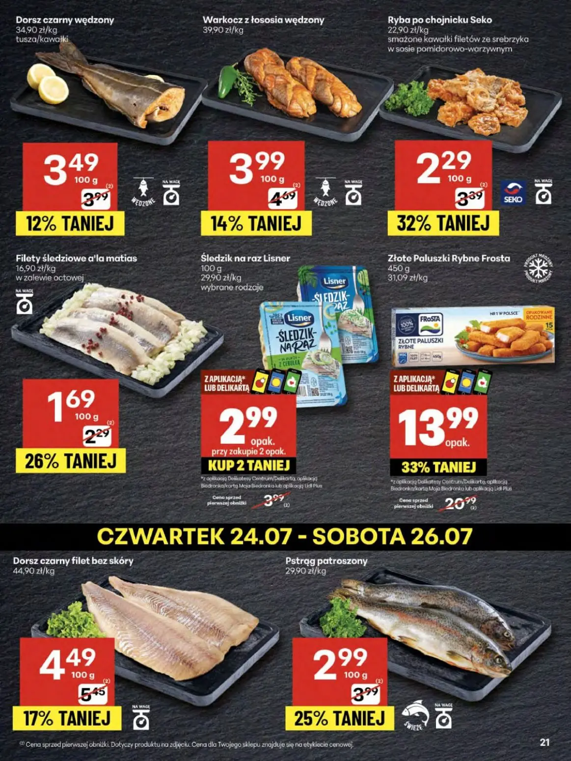 gazetka promocyjna Delikatesy Centrum Od czwartku - Strona 21