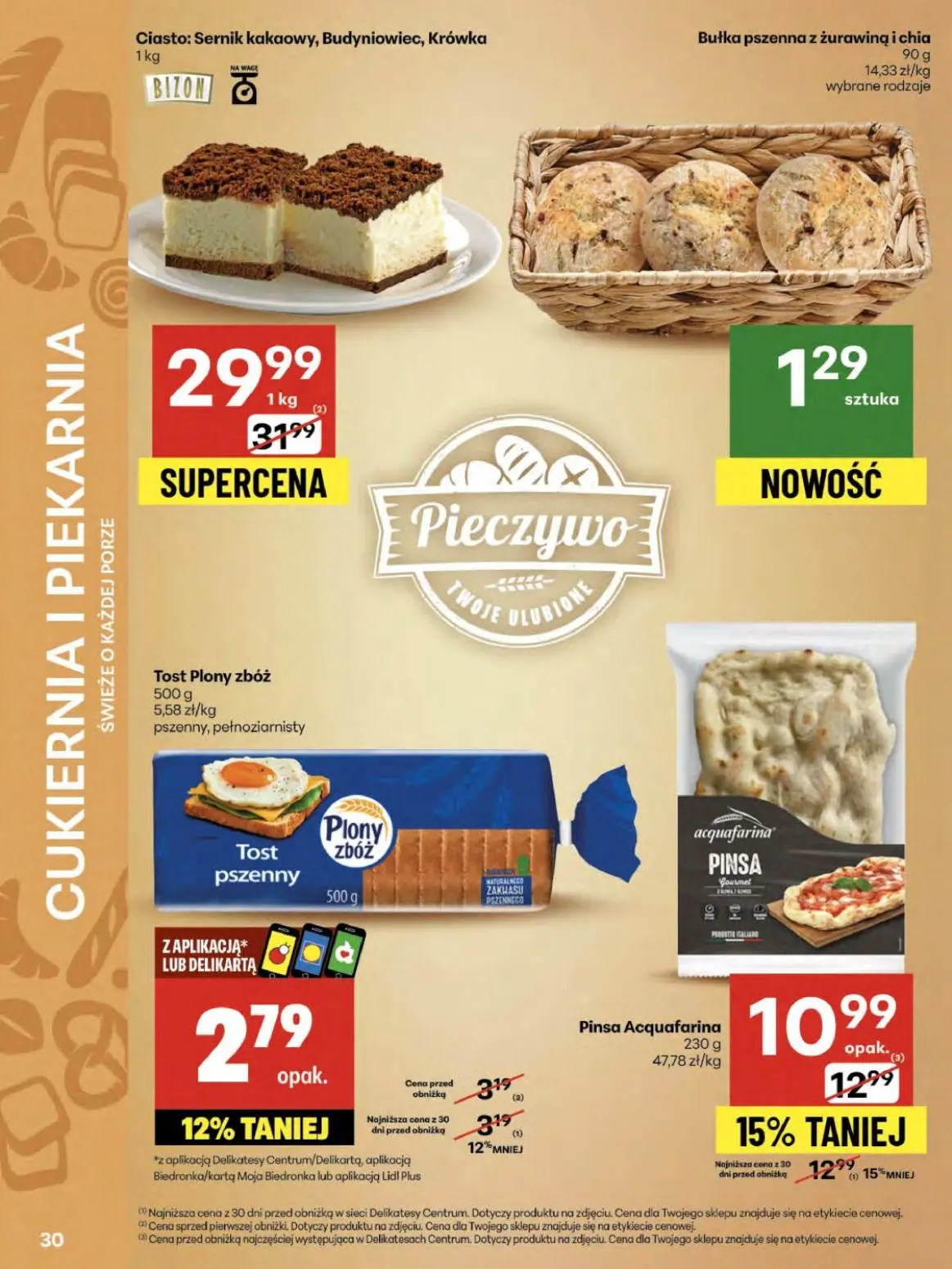 gazetka promocyjna Delikatesy Centrum Od czwartku - Strona 30
