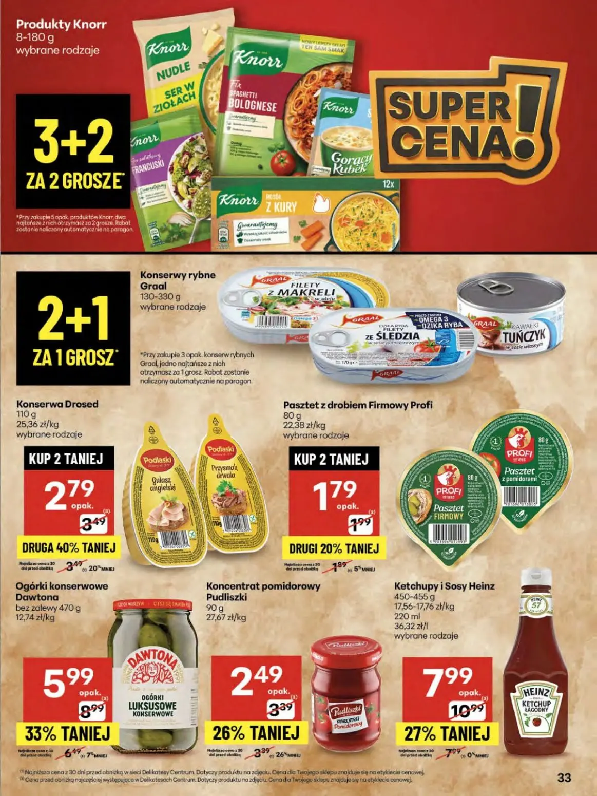 gazetka promocyjna Delikatesy Centrum Od czwartku - Strona 33