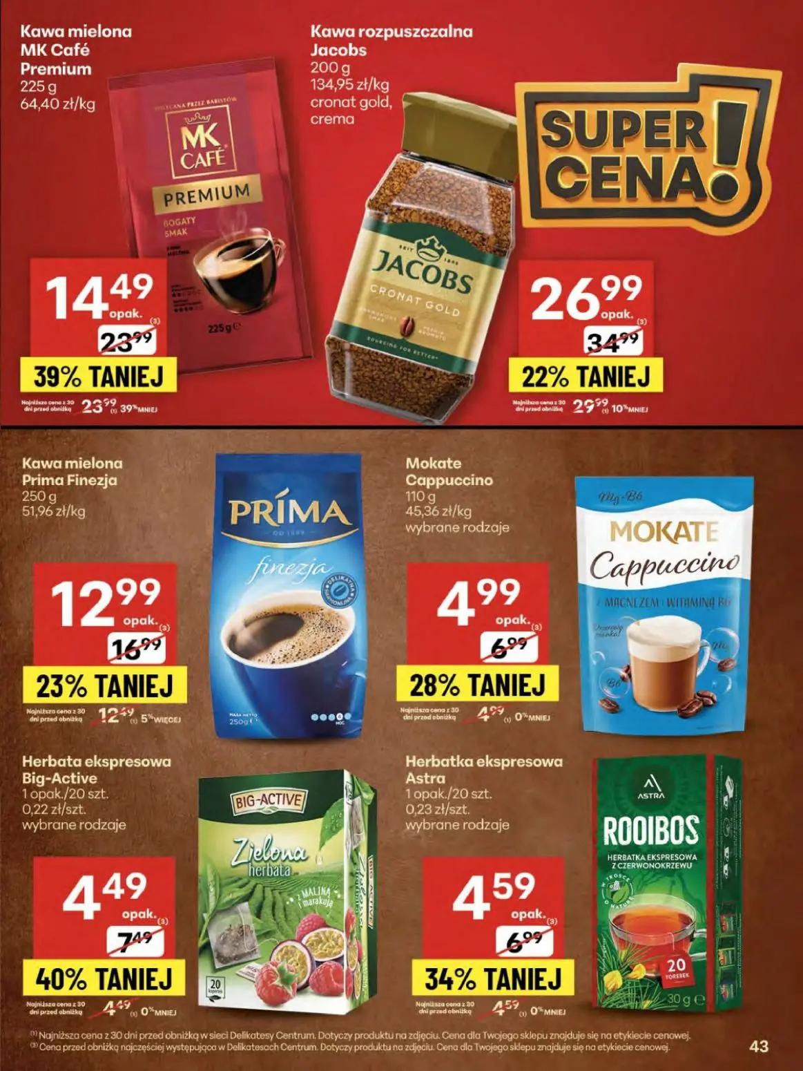 gazetka promocyjna Delikatesy Centrum Od czwartku - Strona 43