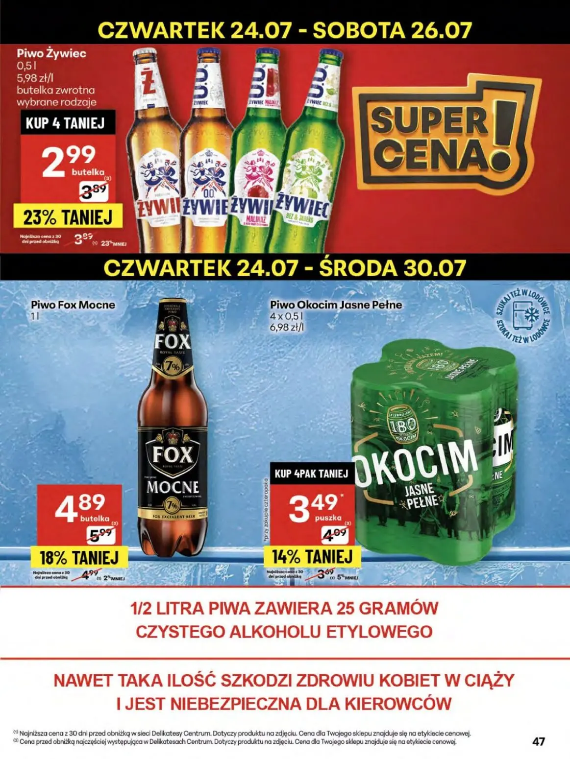 gazetka promocyjna Delikatesy Centrum Od czwartku - Strona 47