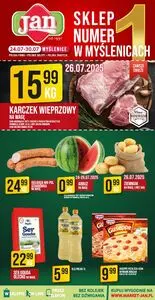 Gazetka promocyjna Jan, ważna od 2025-07-24 do 2025-07-30.