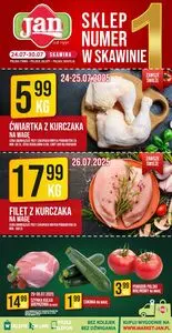 Gazetka promocyjna Jan, ważna od 2025-07-24 do 2025-07-30.