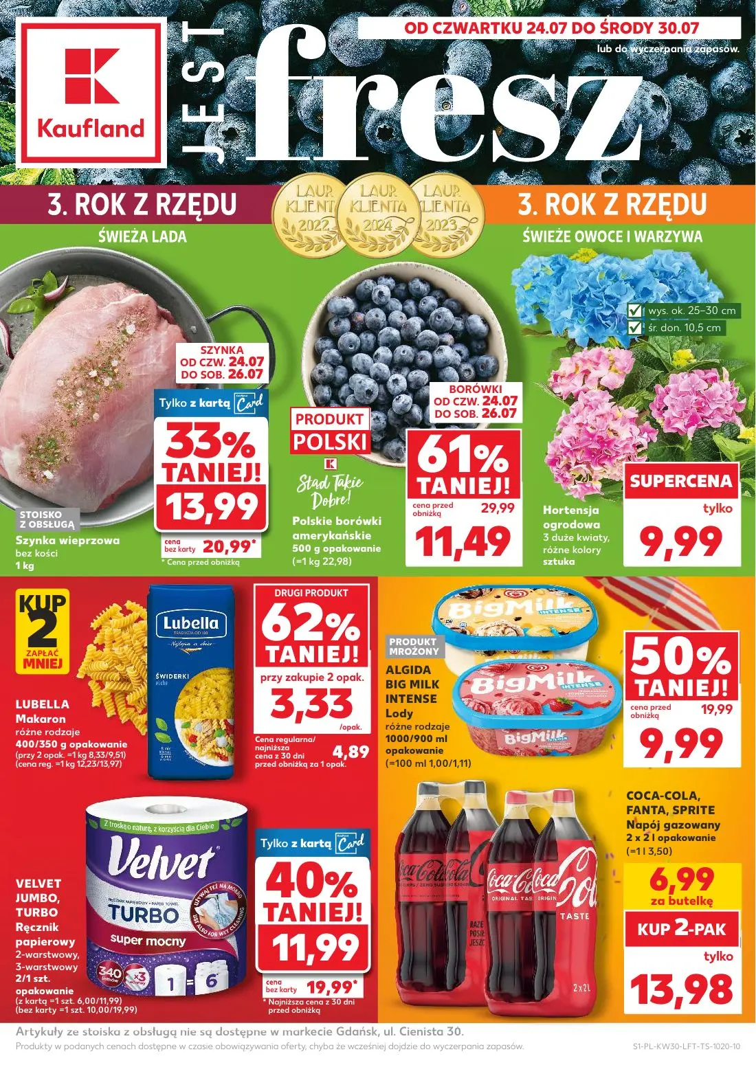 gazetka promocyjna Kaufland Jest fresz - Strona 1