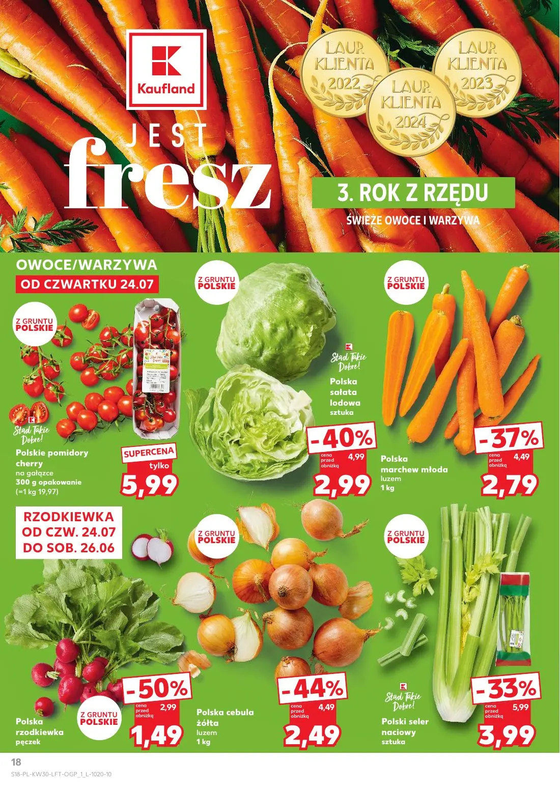 gazetka promocyjna Kaufland Jest fresz - Strona 18