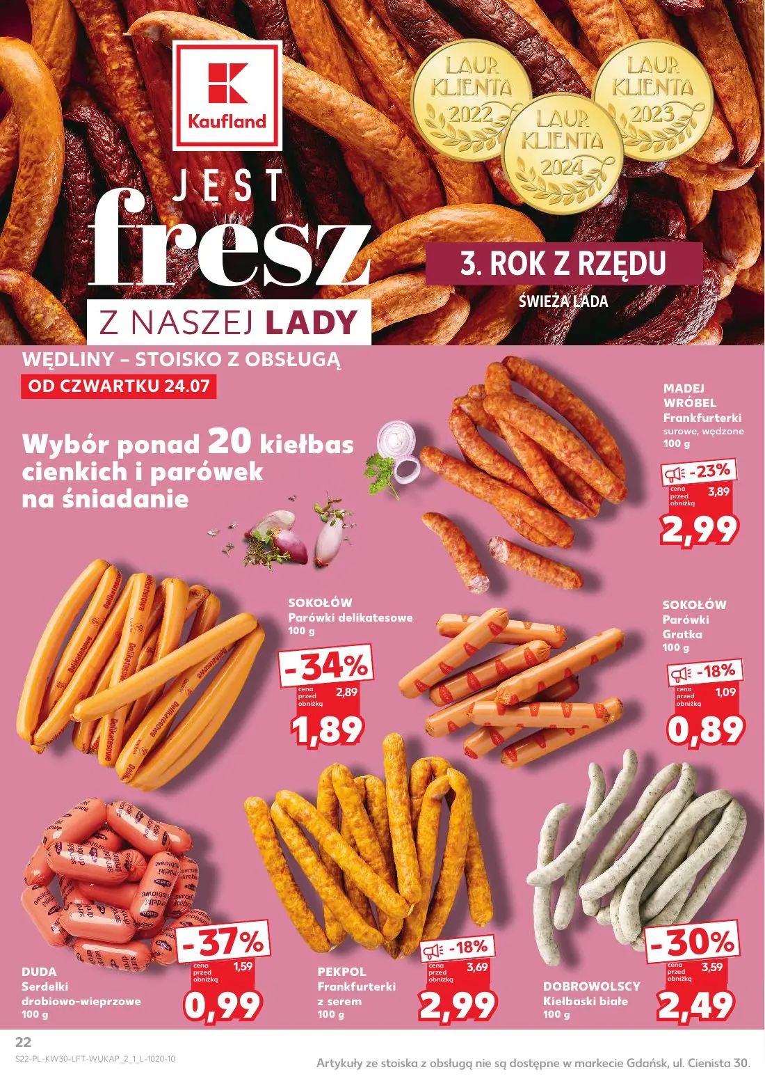 gazetka promocyjna Kaufland Jest fresz - Strona 22
