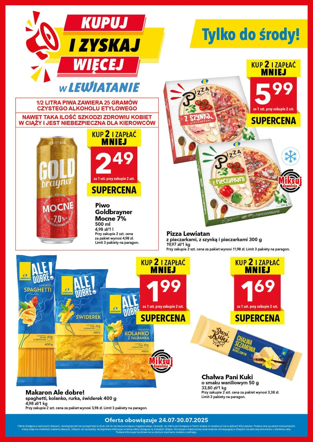 gazetka promocyjna LEWIATAN Kupuj i zyskaj więcej - Strona 1