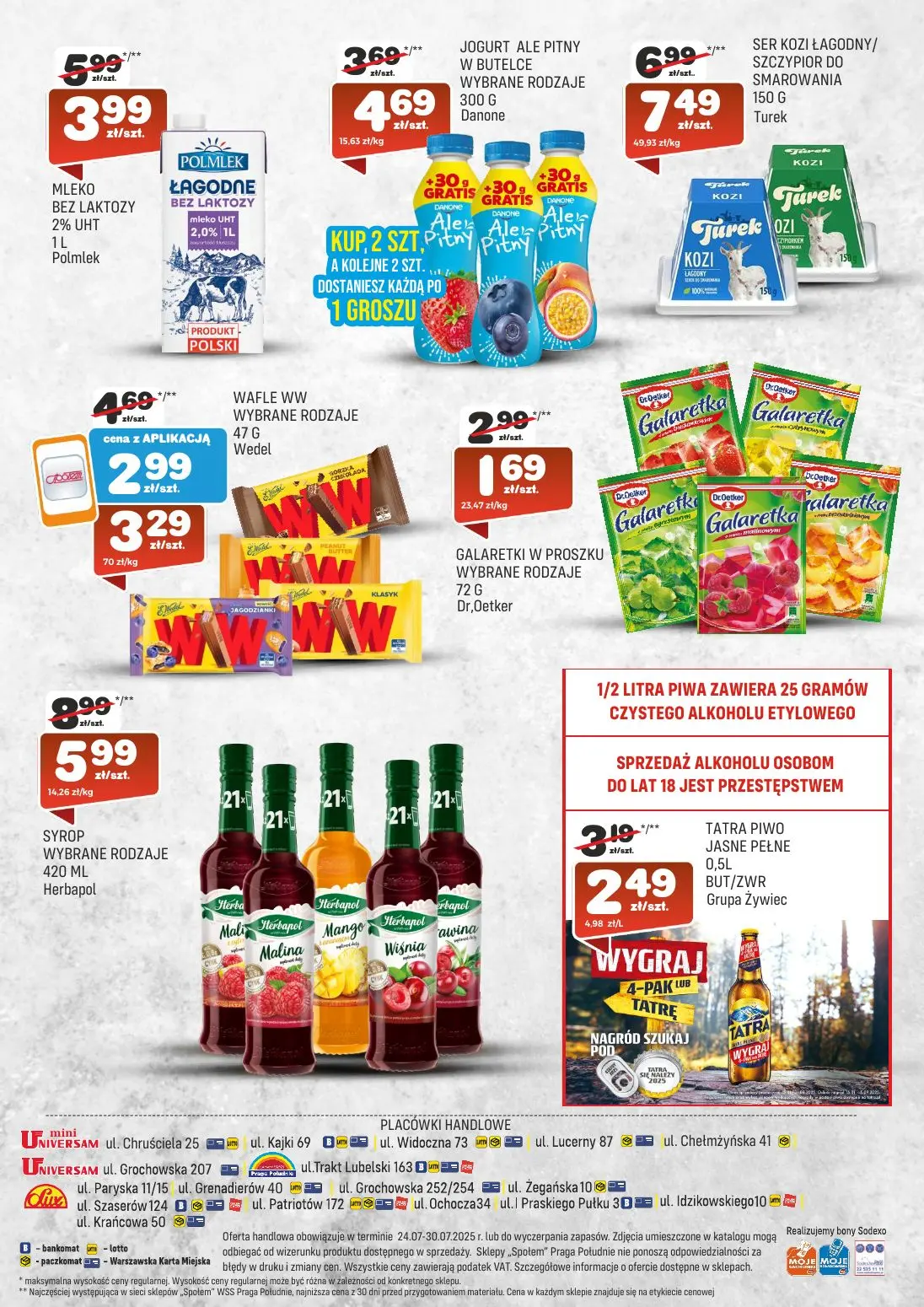 gazetka promocyjna Społem Praga Gazetka - Strona 4