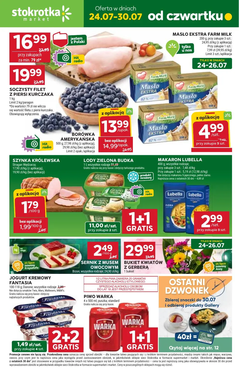gazetka promocyjna Stokrotka Market Od czwartku - Strona 1
