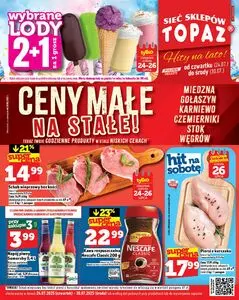 Gazetka promocyjna Topaz, ważna od 2025-07-24 do 2025-07-30.