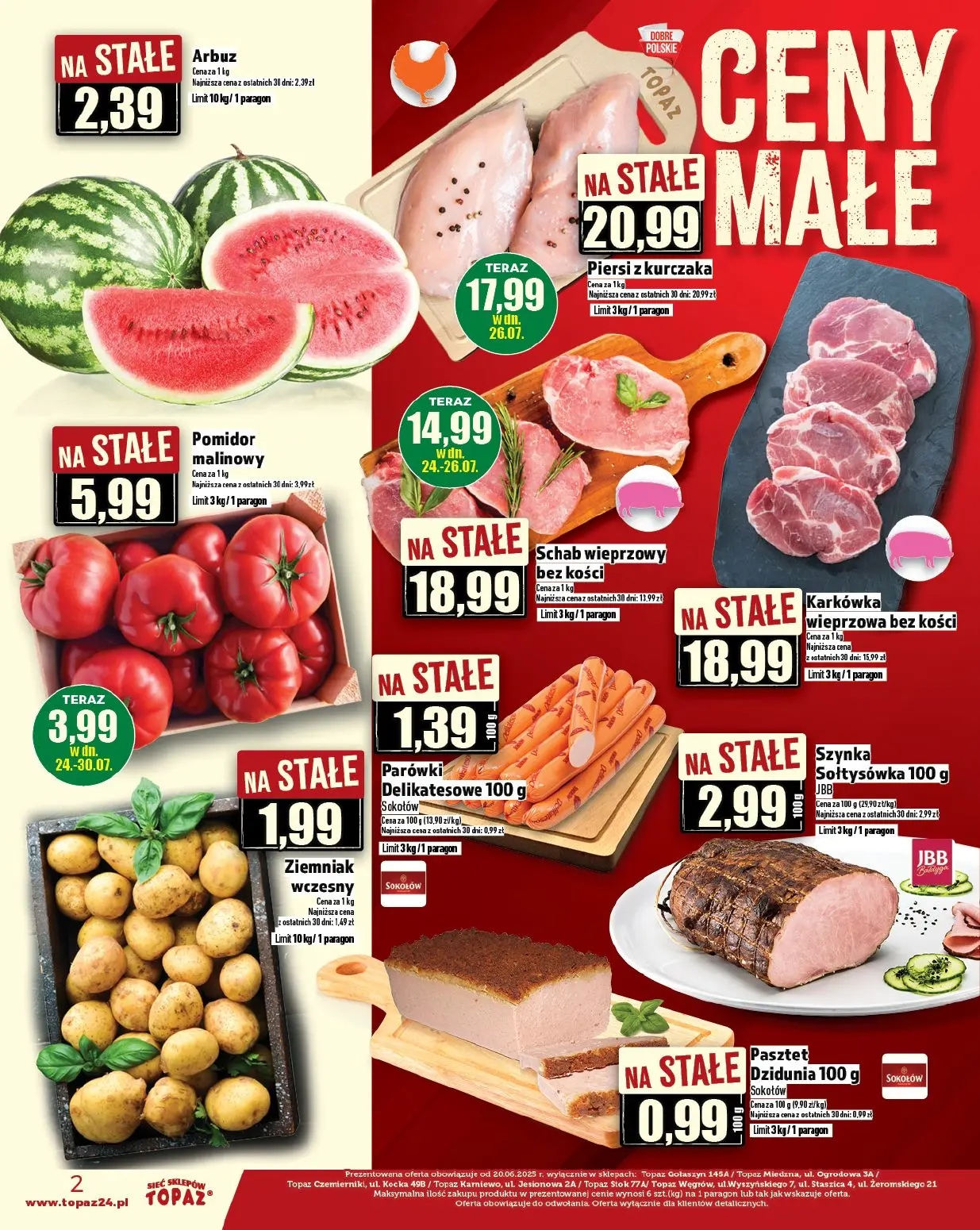 gazetka promocyjna Topaz Ceny Małe - Strona 2