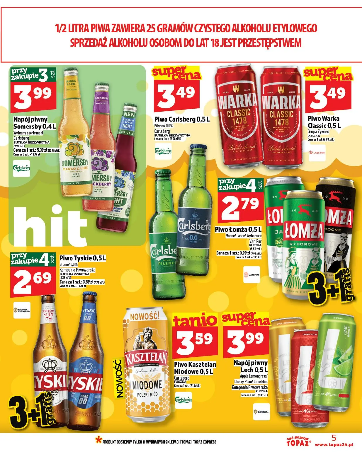 gazetka promocyjna Topaz Ceny Małe - Strona 5